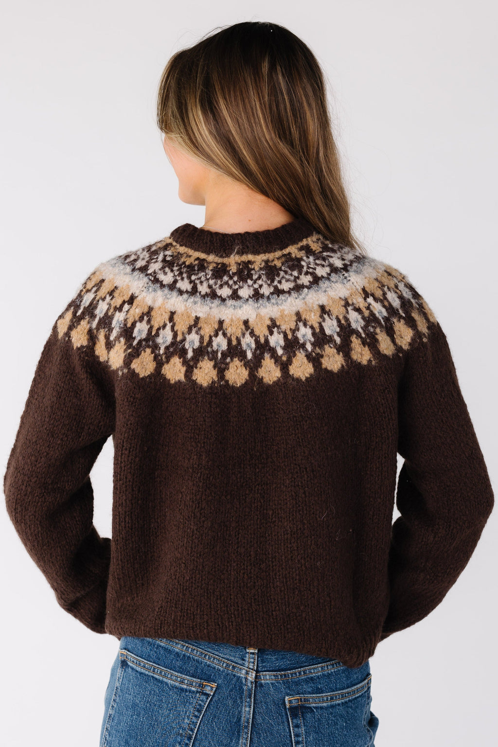 Vintage Fair Isle Cardigan