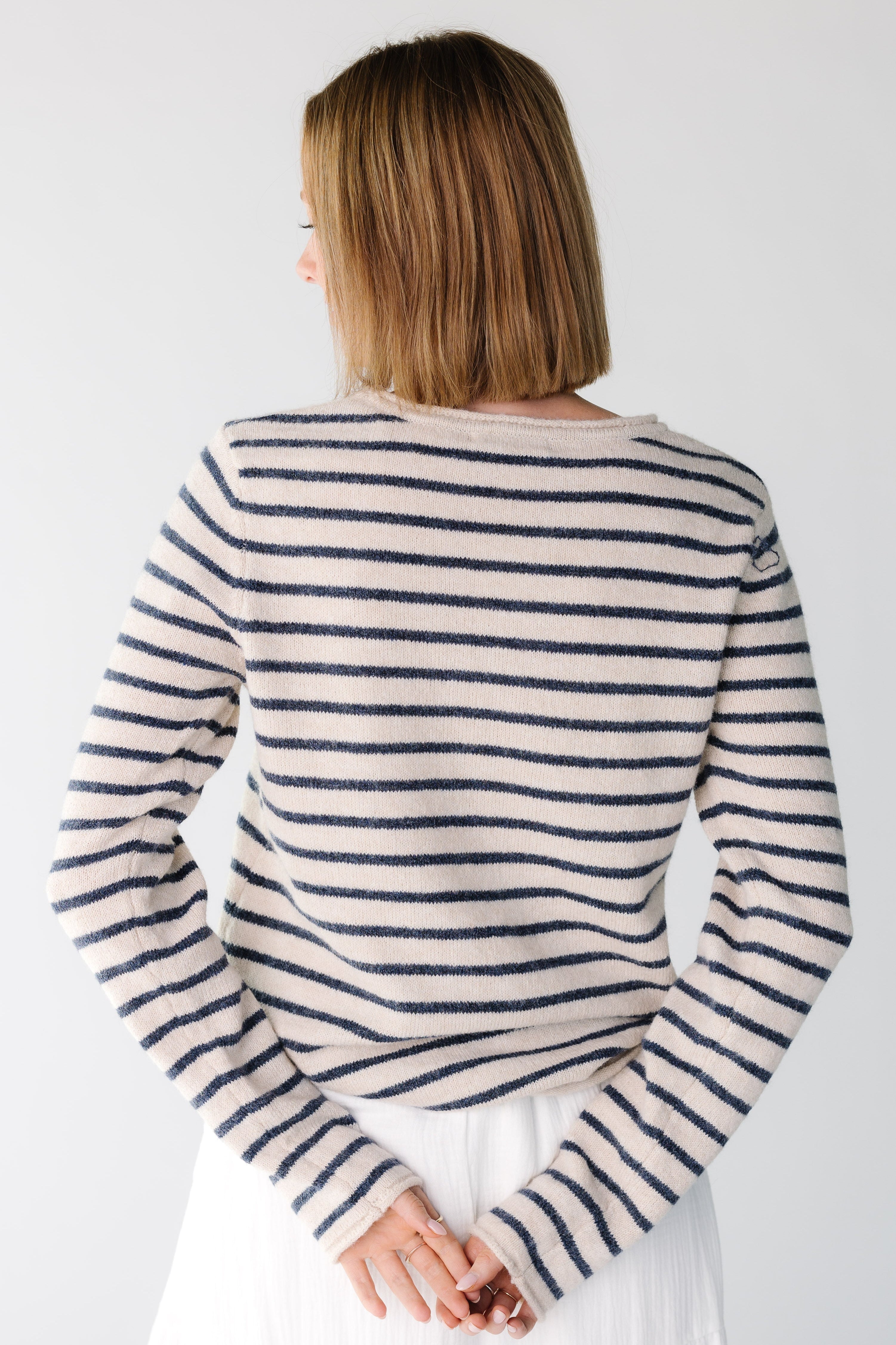 Josie Striped Pullover Sweater