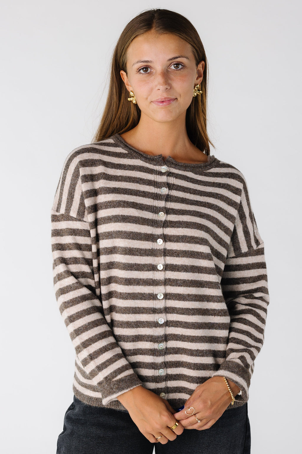 Danika Striped Cardigan