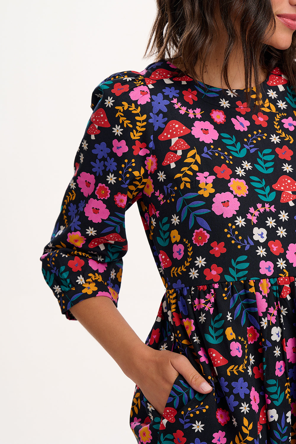 Maria Midi Smock Dress - Multi, Toadstool Floral