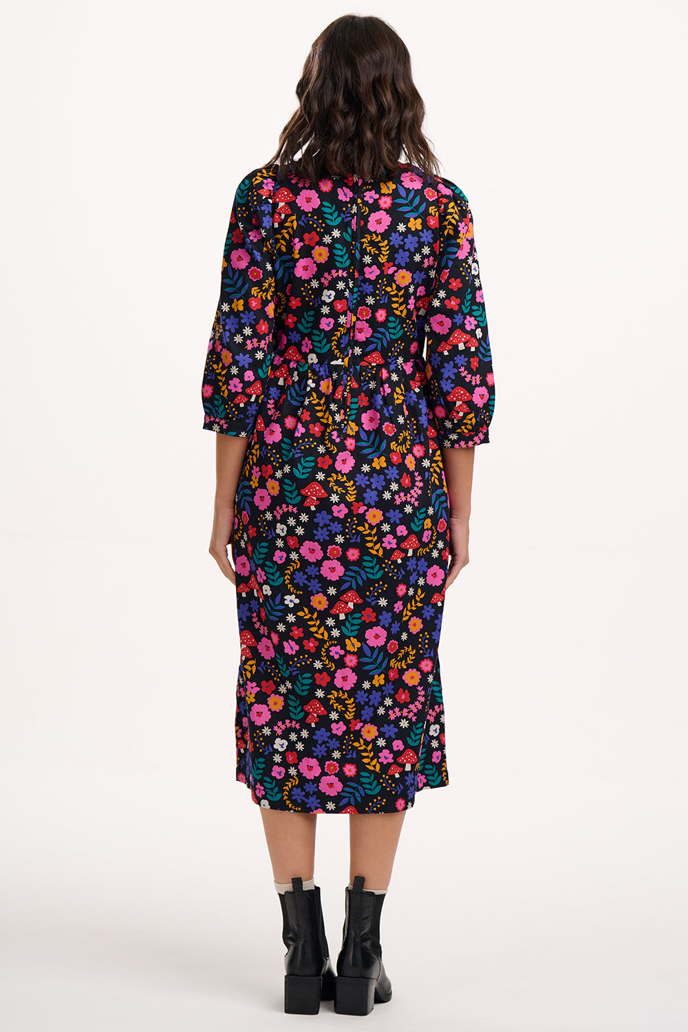 Maria Midi Smock Dress - Multi, Toadstool Floral