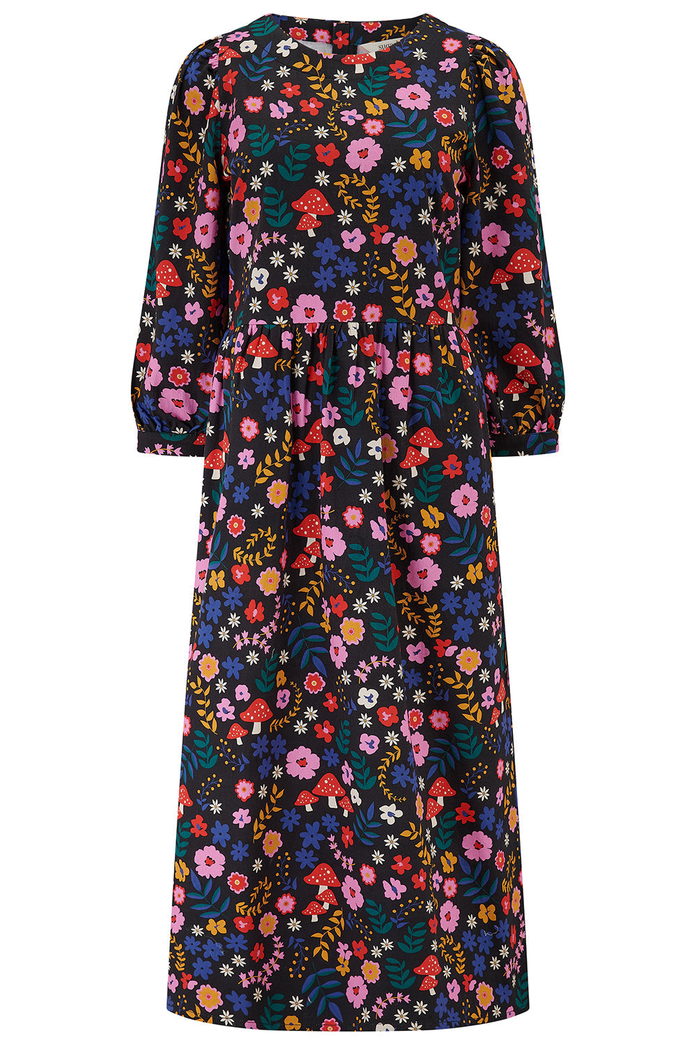Maria Midi Smock Dress - Multi, Toadstool Floral