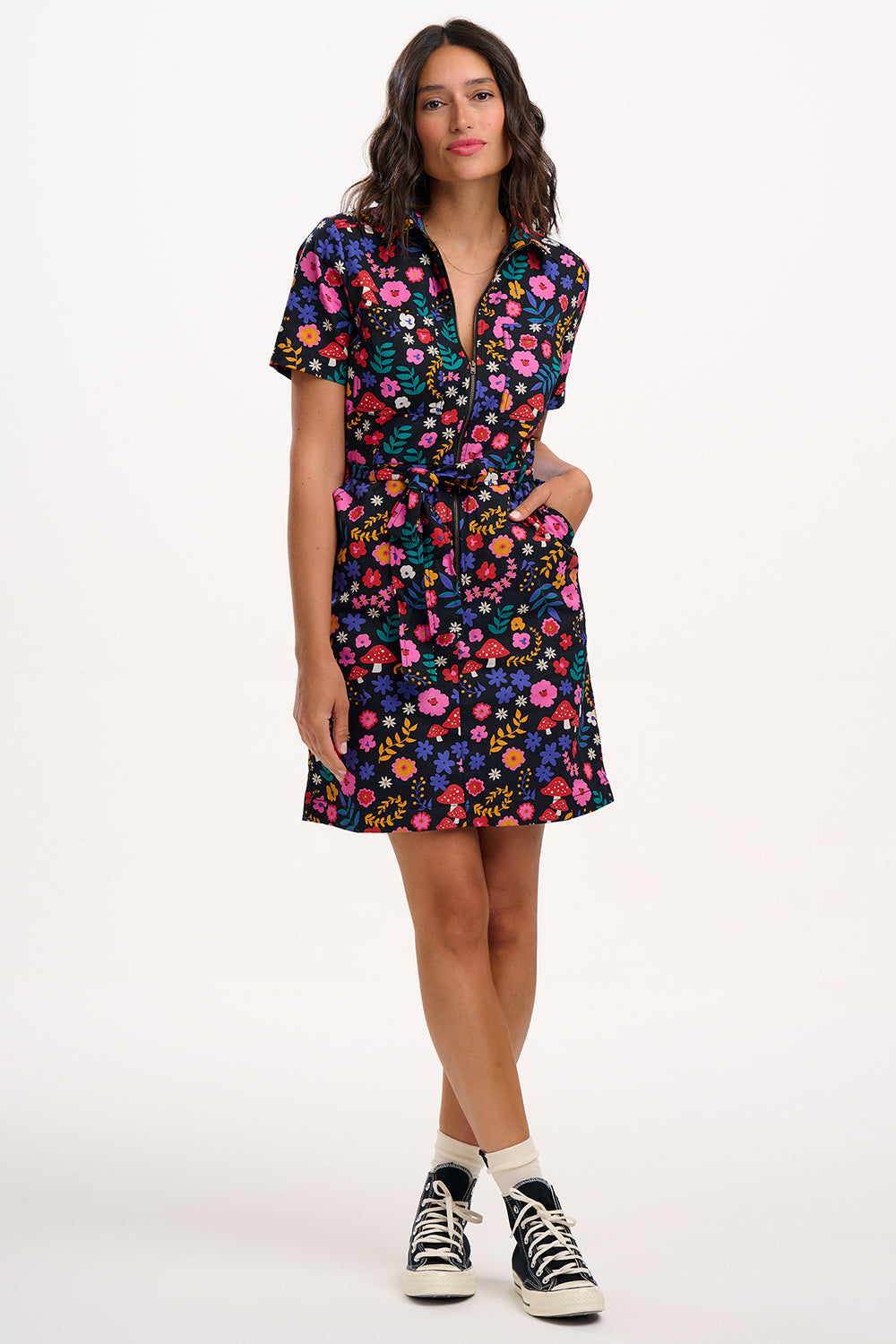 Tasha Mini Dress - Multi, Toadstool Floral