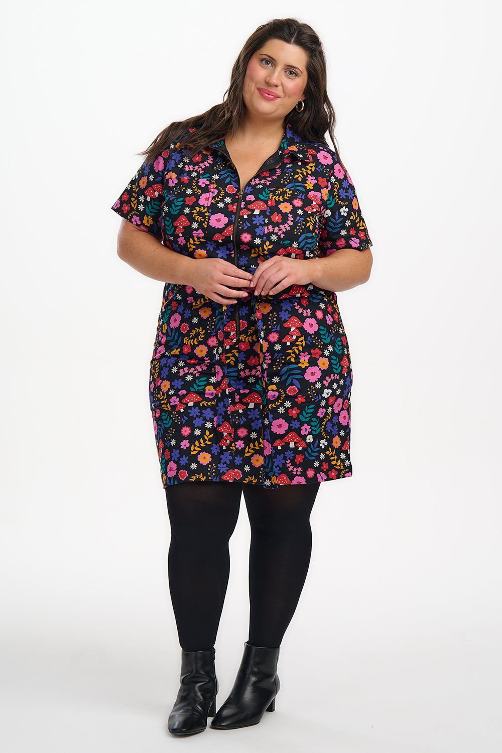 Tasha Mini Dress - Multi, Toadstool Floral