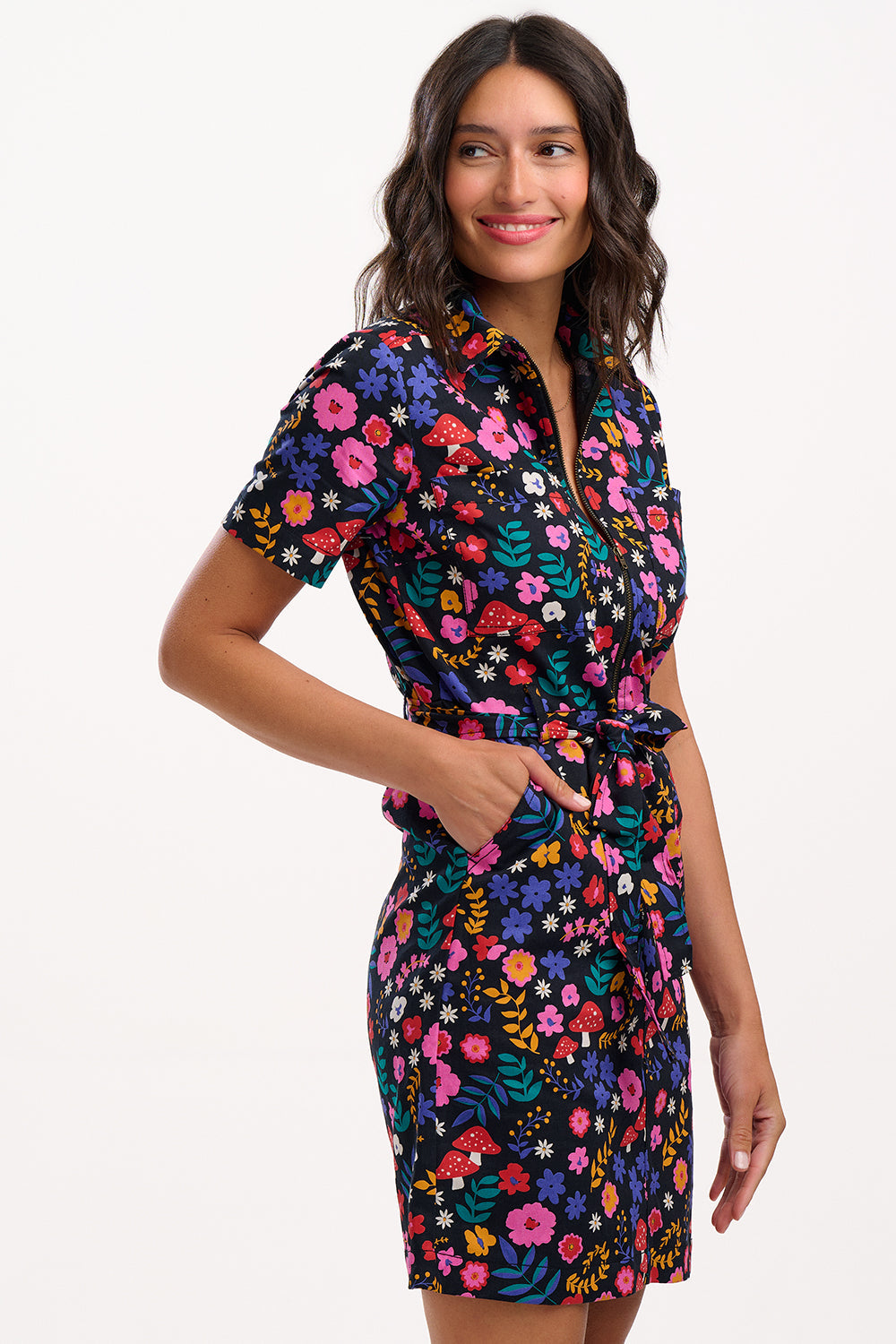 Tasha Mini Dress - Multi, Toadstool Floral