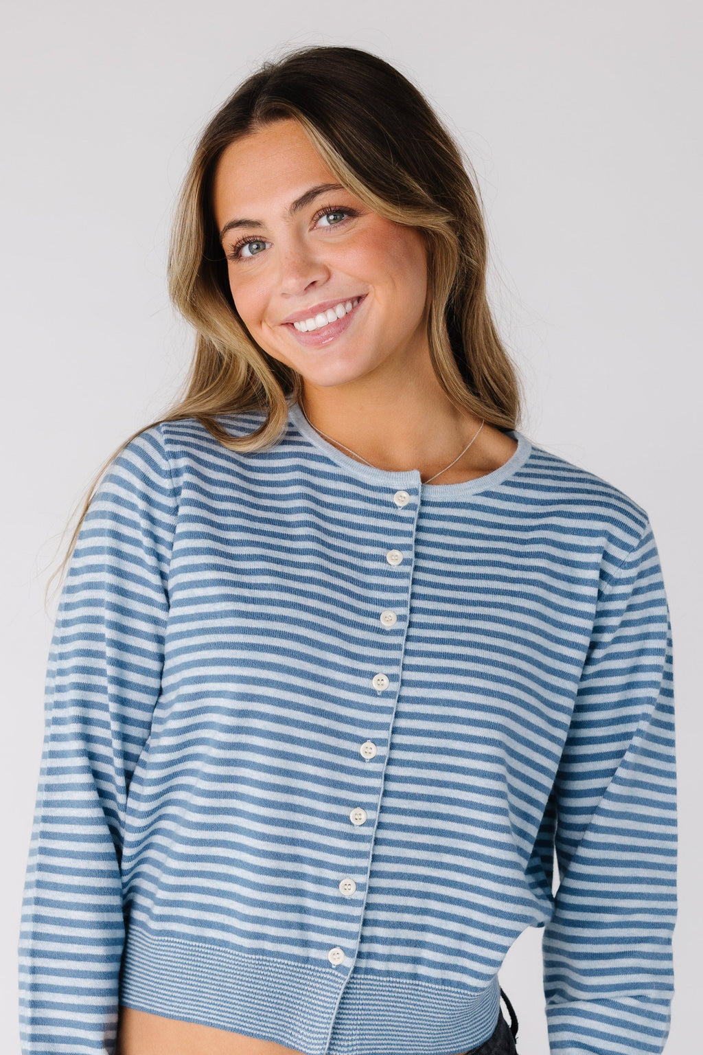 The Bella Striped Cardigan